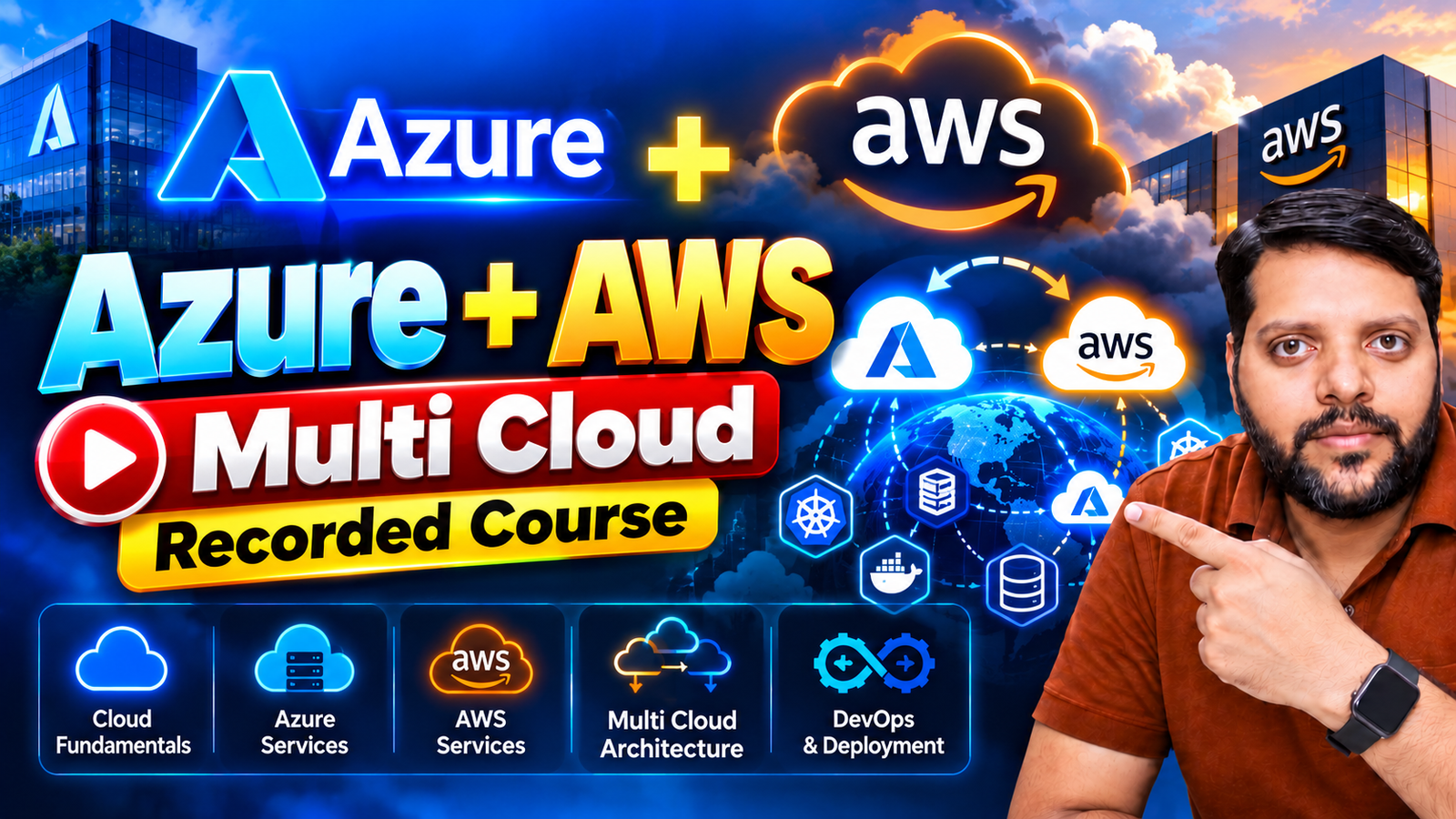 Multi-Cloud-AWS-AZURE-Full-Course